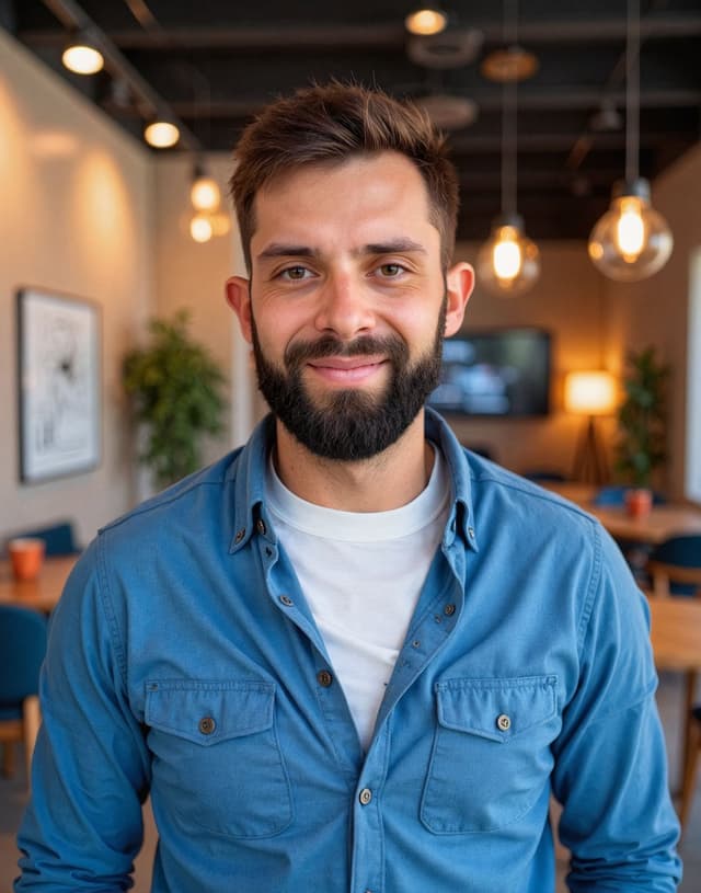 Professional headshot example 1